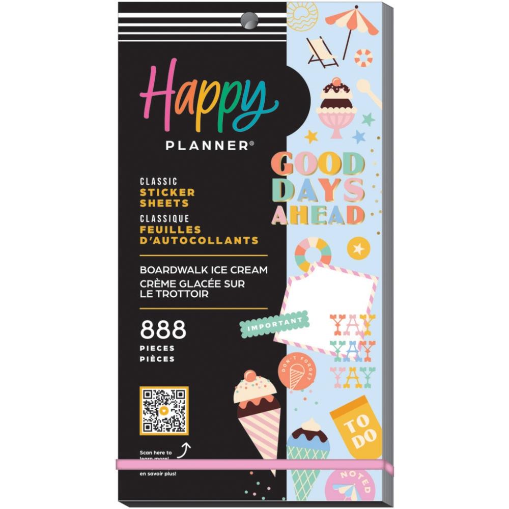Me & My Big Ideas Happy Planner - Boardwalk Ice Cream Sticker Value Pack