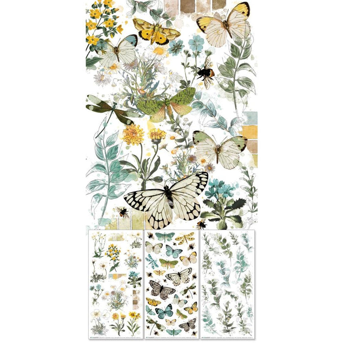 49 & Market Krafty Garden - Botanicals Rub-Ons