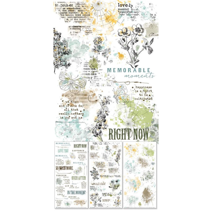 49 & Market Krafty Garden - Essentials Rub-Ons