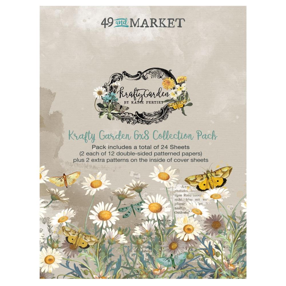 49 & Market Krafty Garden - 6x8 Collection Pack