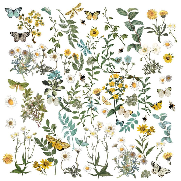 49 & Market Krafty Garden - Laser Cut Out Wildflower Elements
