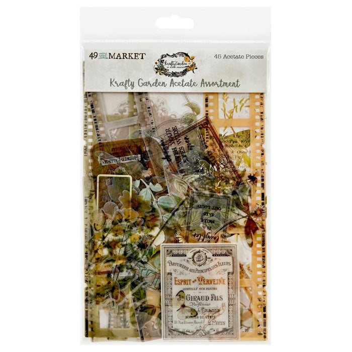 49 & Market Krafty Garden - Acetate Assortment Set