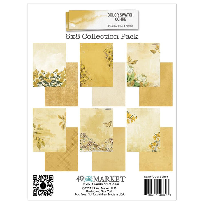 49 & Market Color Swatch Ochre - 6x8 Collection Pack