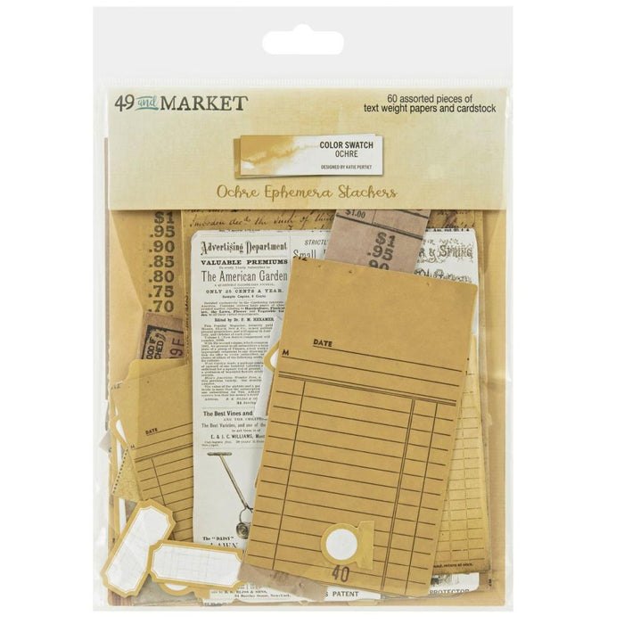 49 & Market Color Swatch Ochre - Ephemera Stackers
