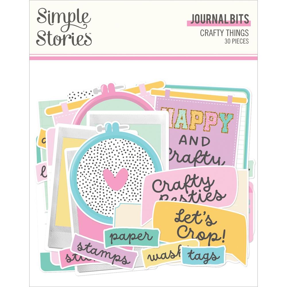 Simple Stories Crafty Things - Journal Bits & Pieces
