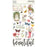 Simple Stories Simple Vintage Meadow Flowers - Chipboard Stickers