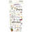 Simple Stories Simple Vintage Meadow Flowers - Foam Stickers