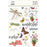 Simple Stories Simple Vintage Meadow Flowers - Rub-Ons
