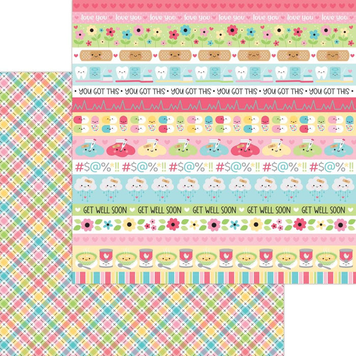 Doodlebug Design Happy Healing - Plaid You're Better