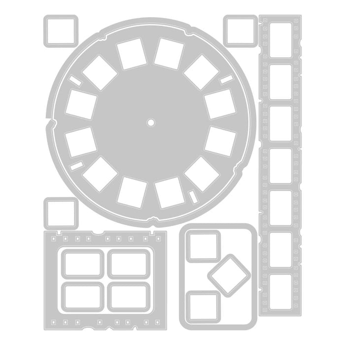 Sizzix Tim Holtz Thinlits Die - Vault Picture Show