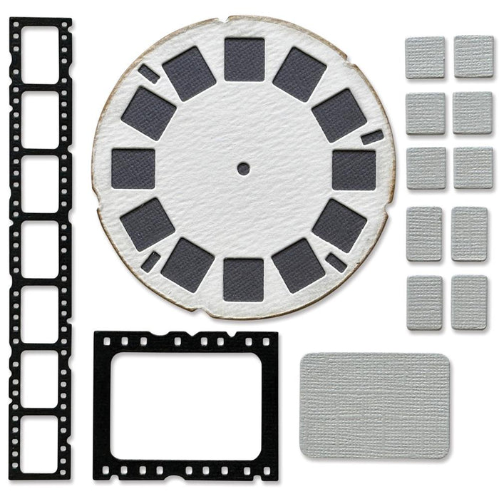 Sizzix Tim Holtz Thinlits Die - Vault Picture Show