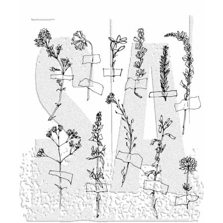 Stampers Anonymous Tim Holtz Collection - Forgotten Garden