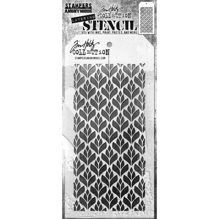 Tim Holtz Layering Stencil - Deco Floral