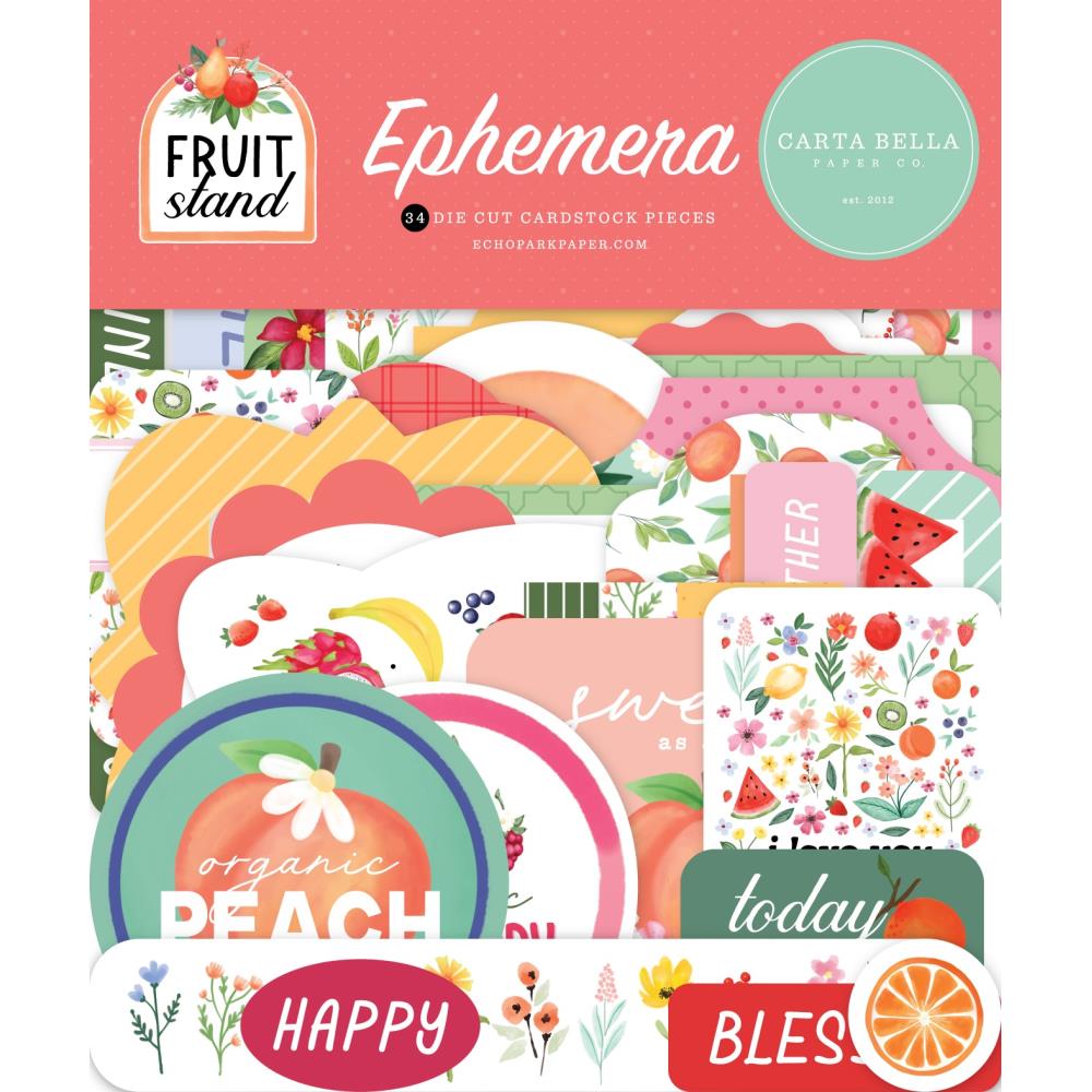 Carta Bella  Fruit Stand - Ephemera Icons