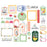 Carta Bella Fruit Stand - Ephemera Frames & Tags