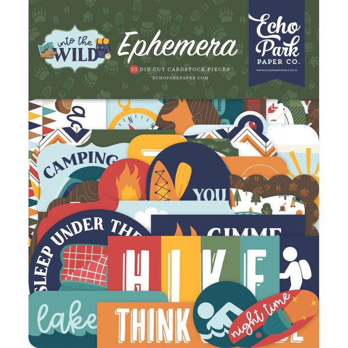 Echo Park Into The Wild - Ephemera Icons