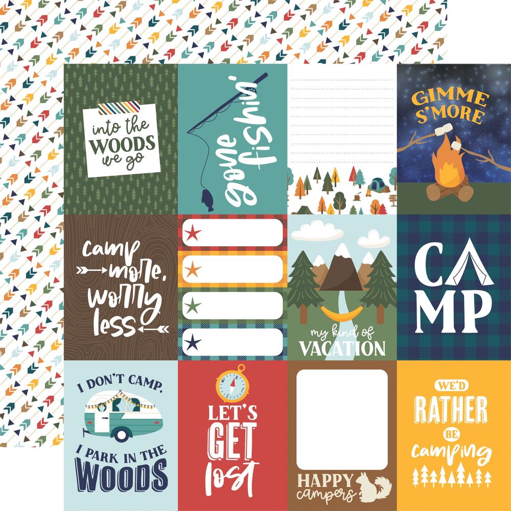 Echo Park Into The Wild - 3x4 Journaling Cards