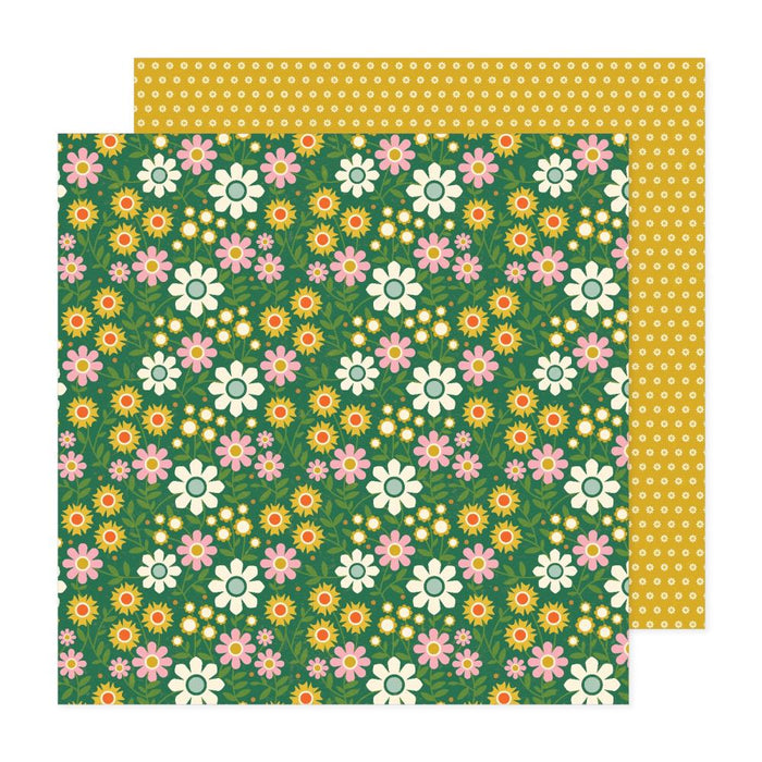 American Crafts Jen Hadfield Groovy Darlin' - Groovy Green
