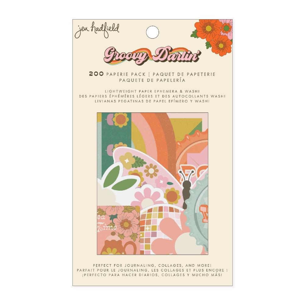 American Crafts Jen Hadfield Groovy Darlin' - Paperie Pack