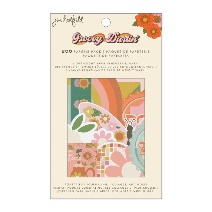 American Crafts Jen Hadfield Groovy Darlin' - Paperie Pack
