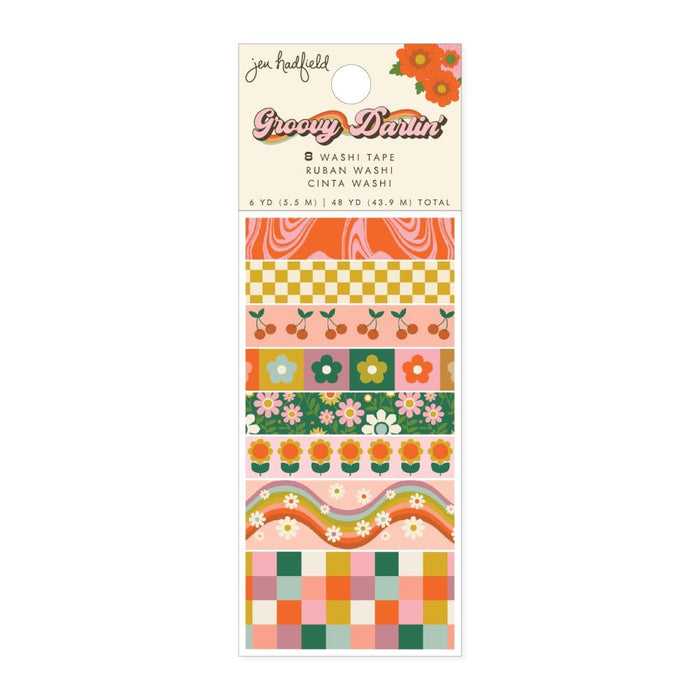 American Crafts Jen Hadfield Groovy Darlin' - Washi Tape