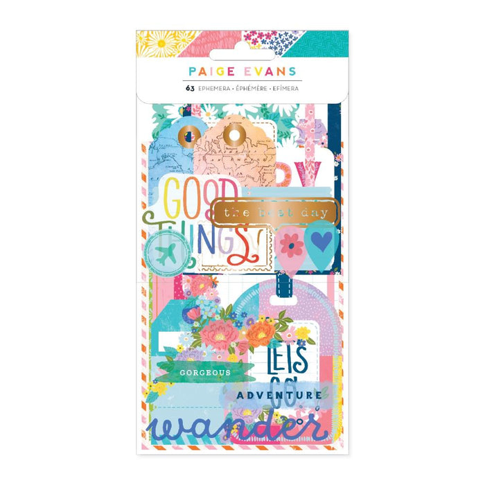 American Crafts Paige Evans Adventurous - Journaling Ephemera