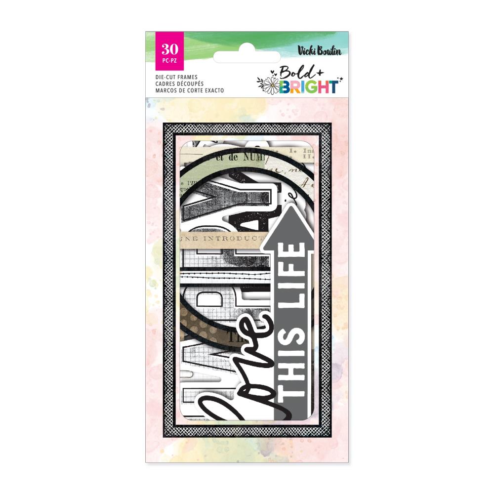 American Crafts Vicki Boutin Bold + Bright - Paperboard Frames