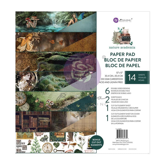 Prima Nature Academia - 12x12 Paper Pack