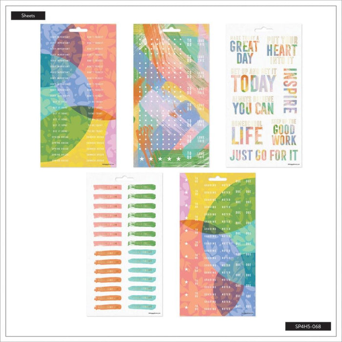 Me & My Big Ideas Happy Planner - Happy Teacher Sticker Sheets