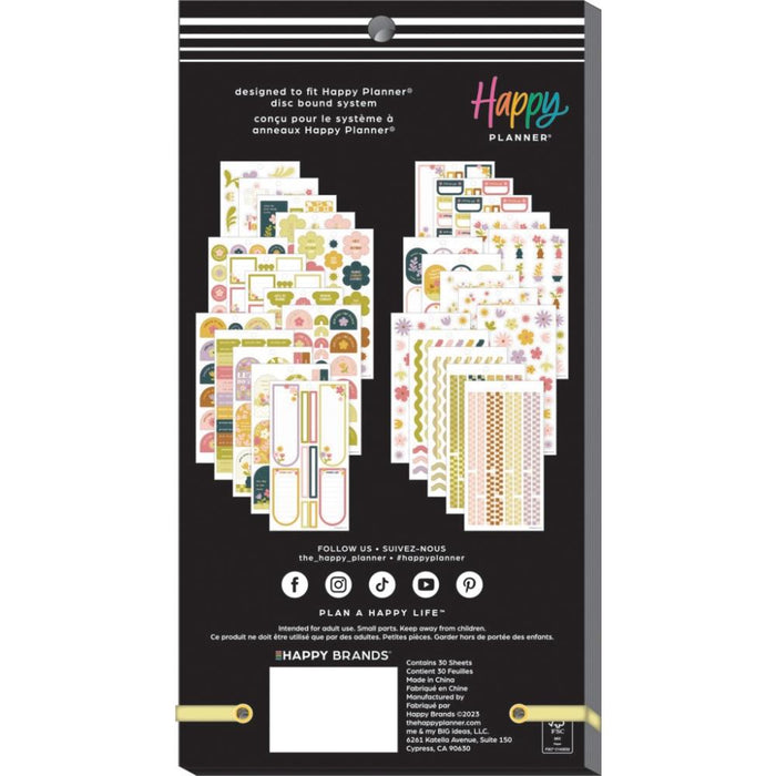 Me & My Big Ideas Happy Planner - Sunny Picnic Sticker Value Pack