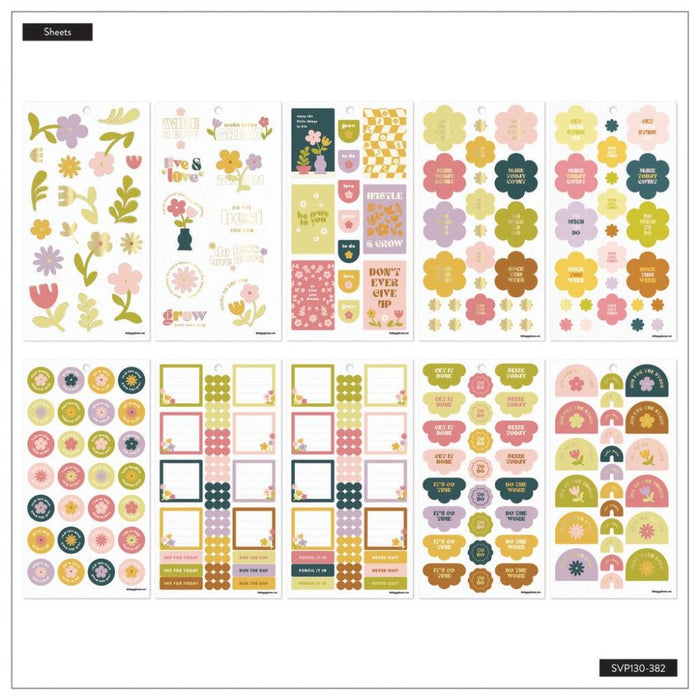 Me & My Big Ideas Happy Planner - Sunny Picnic Sticker Value Pack
