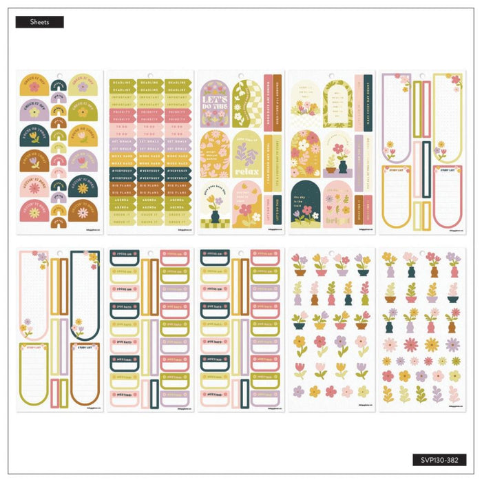 Me & My Big Ideas Happy Planner - Sunny Picnic Sticker Value Pack