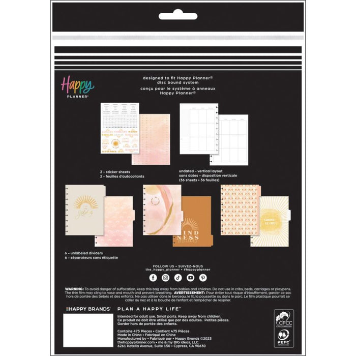 Me & My Big Ideas Happy Planner - Golden Hour Classic Extension Pack