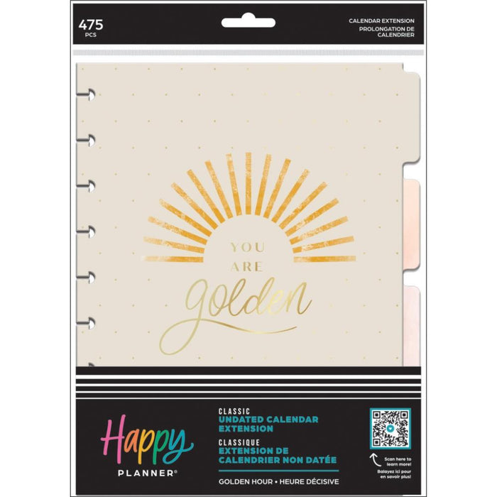Me & My Big Ideas Happy Planner - Golden Hour Classic Extension Pack