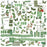 49 & Market Color Swatch Willow - Laser Cut Elements