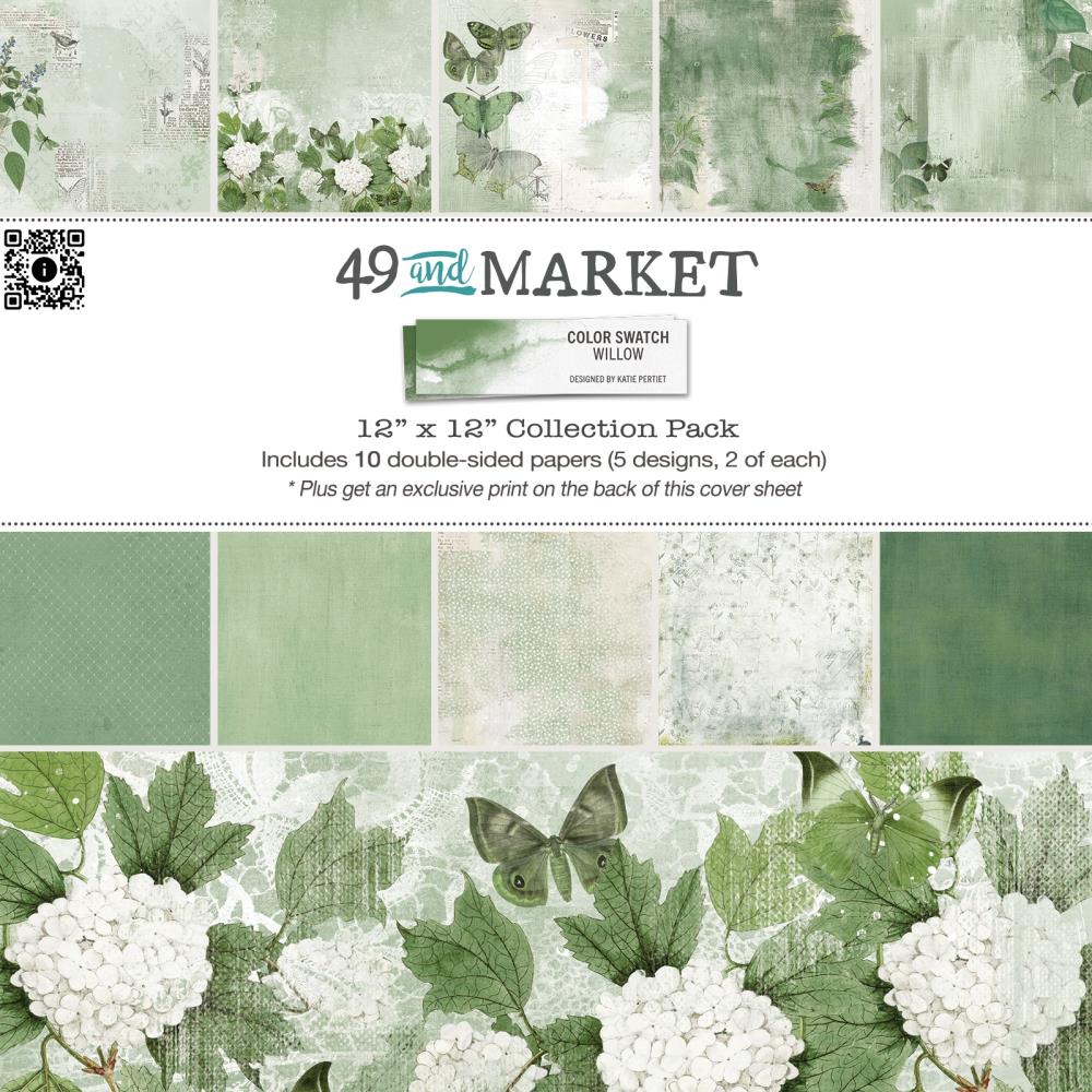 49 & Market Color Swatch Willow - 12x12 Collection Pack