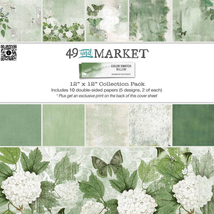 49 & Market Color Swatch Willow - 12x12 Collection Pack