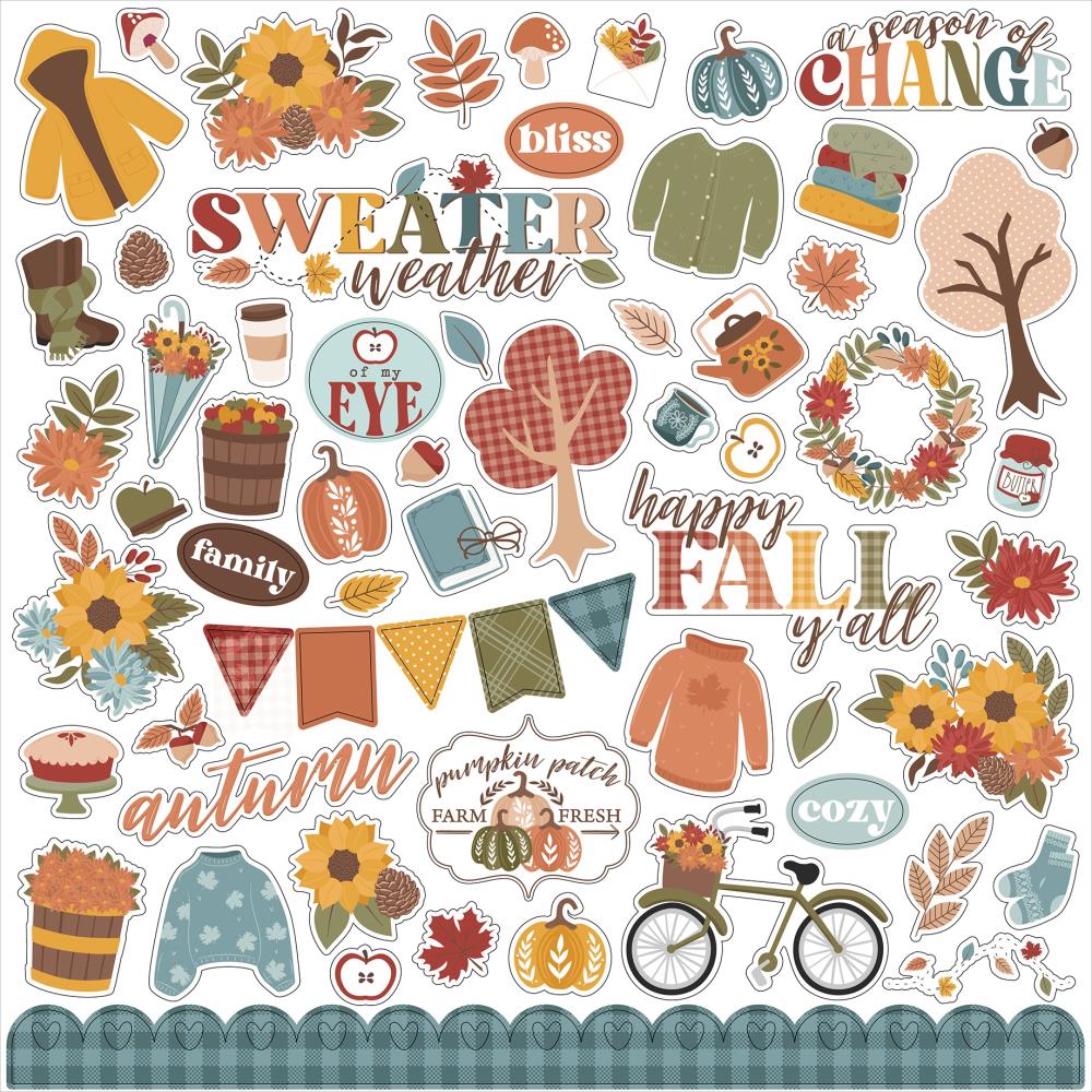 Echo Park Sweater Weather - Element Stickers