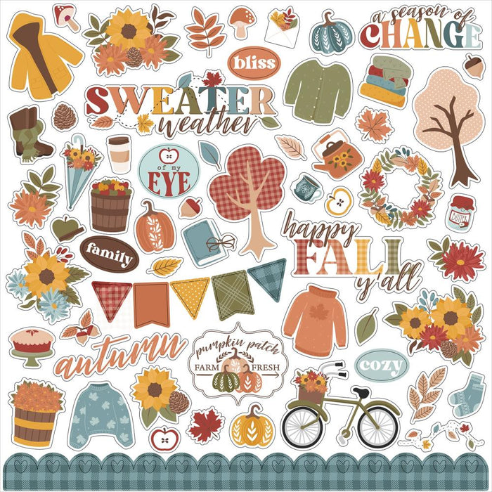 Echo Park Sweater Weather - Element Stickers