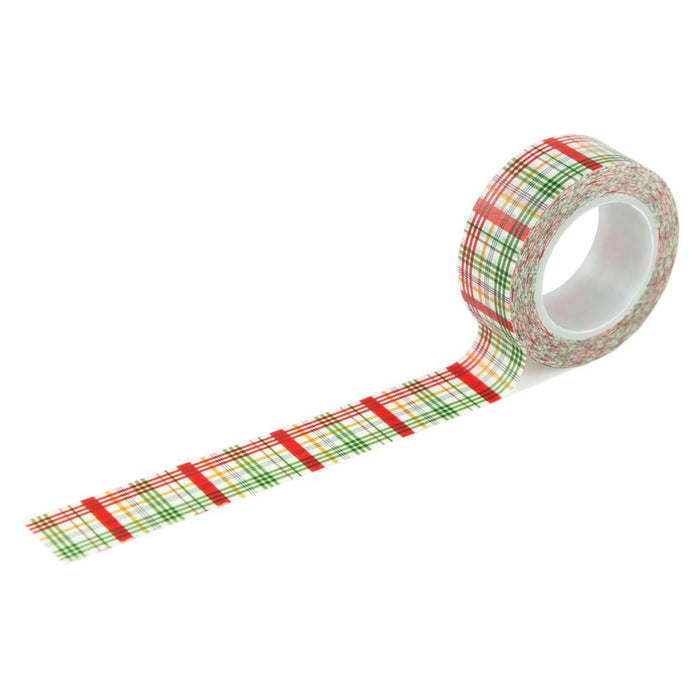 Echo Park Winnie The Pooh Christmas - Pooh Bear Plaid Washi Tape