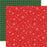 Echo Park Christmas Joy - Red Snowflakes