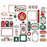 Echo Park Baking Spirits Bright - Ephemera Frames & Tags