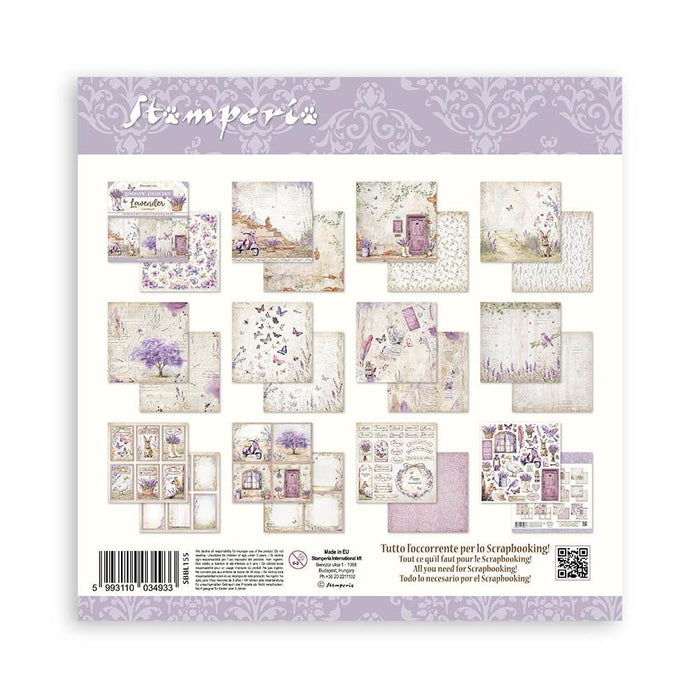 Stamperia Lavender - 12x12 Paper Pack