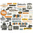 Simple Stories Simple Vintage Scary Stories - Sentiment Bits & Pieces