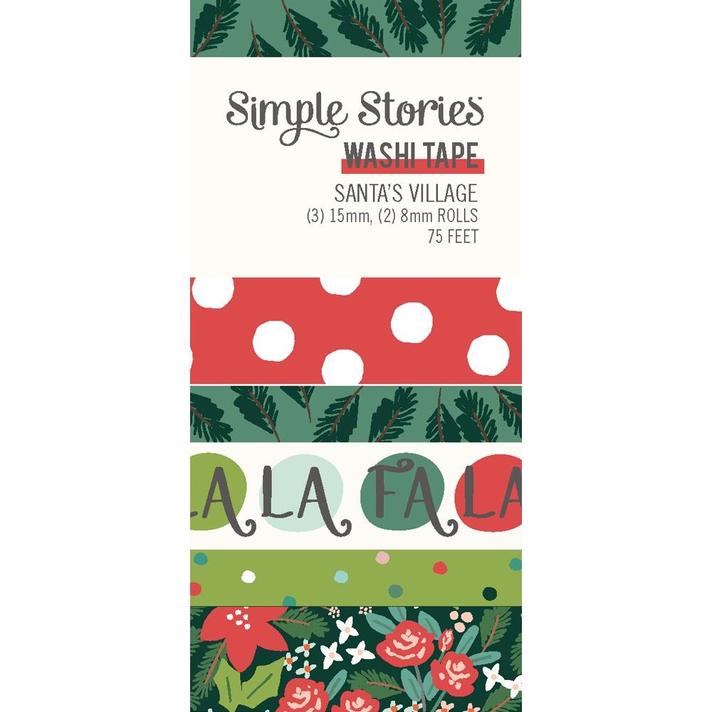 Simple Stories Santa's Village - Washi Tape