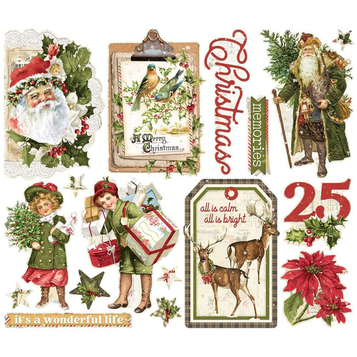 Simple Stories Simple Vintage Yuletide - Big Bits & Pieces