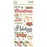 Simple Stories Simple Vintage Yuletide - Foam Stickers
