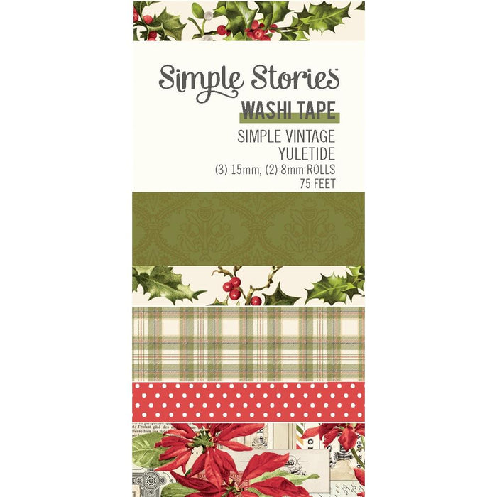 Simple Stories Simple Vintage Yuletiede - Washi Tape
