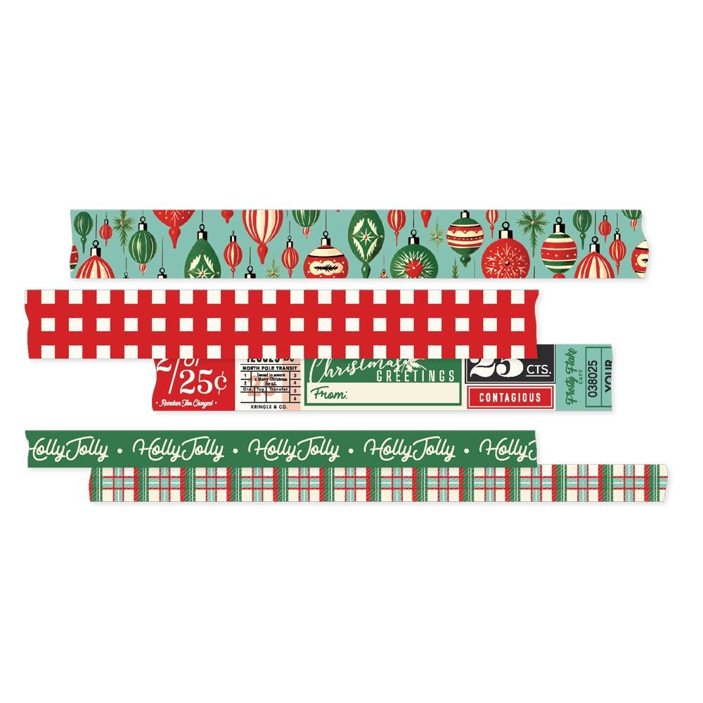 Simple Stories Simple Vintage Holly Jolly - Washi Tape