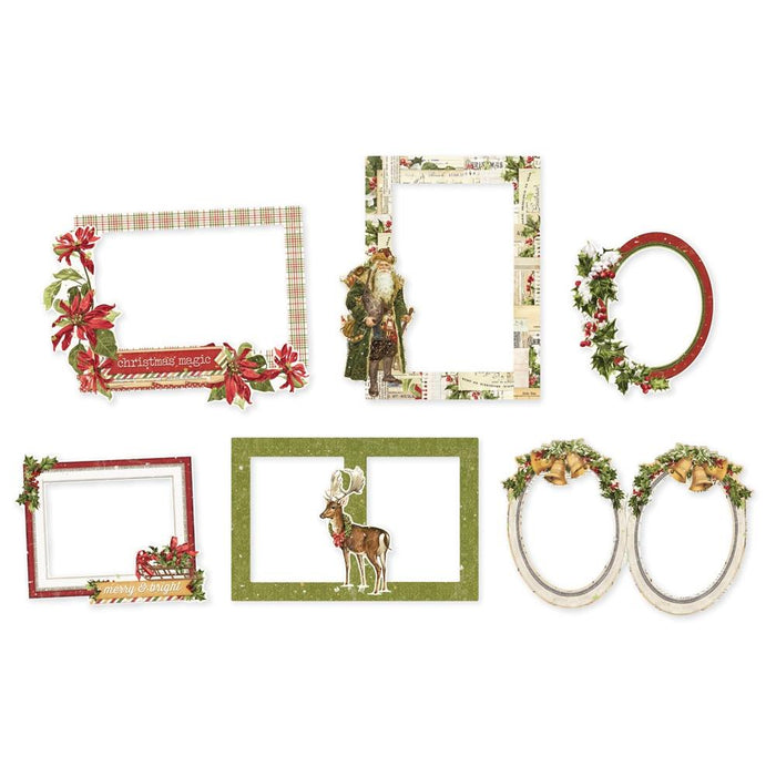 Simple Stories Simple Vintage Yuletide - Chipboard Frames